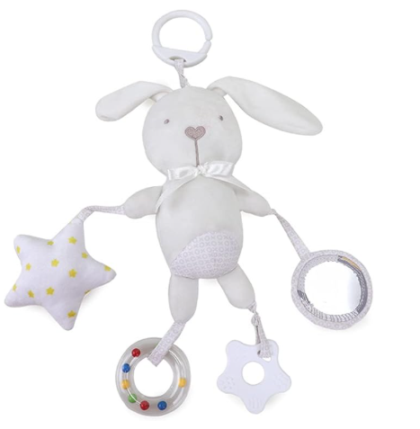 Hochets en peluche douce pour bébés