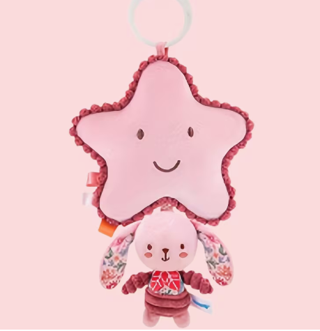 Jouet à Secouer pour Nouveau-né en Forme d'Animal 3D.